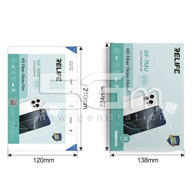 Pellicola Fibra di Vetro UV RELIFE GF-7MU (C3 Mix Ultra) | 5G-M