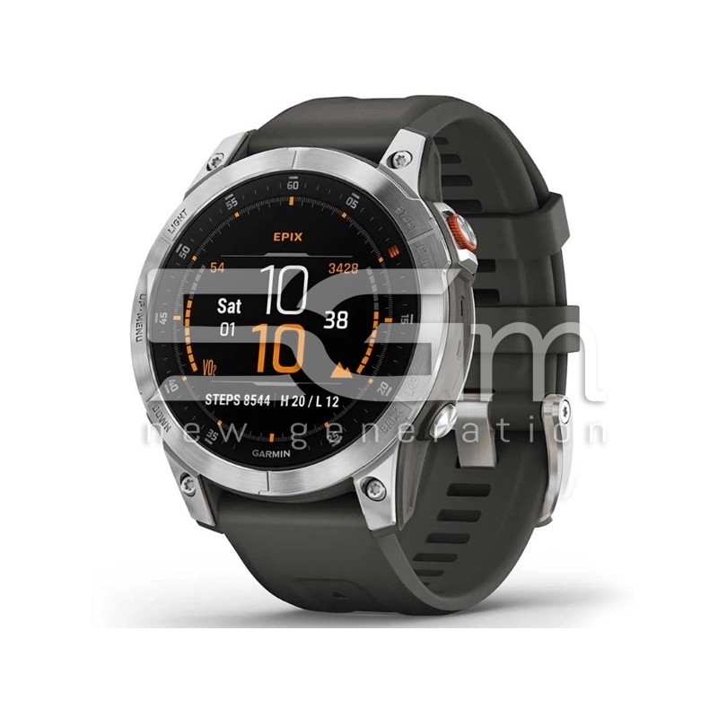 Garmin Epix 2. Gen 47mm Prémium Aktív Ezüst (AAA) | 5G-M Webáruház