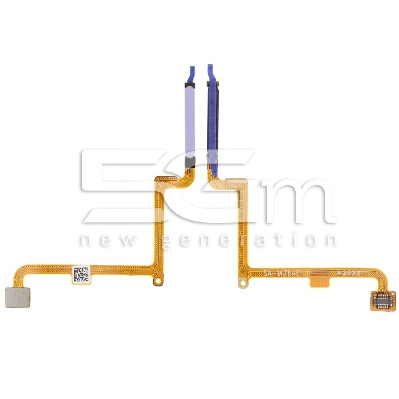 Nappe Flexible Capteur d'Empreintes Violet Sablé Xiaomi Redmi 15 4G | 5G-M