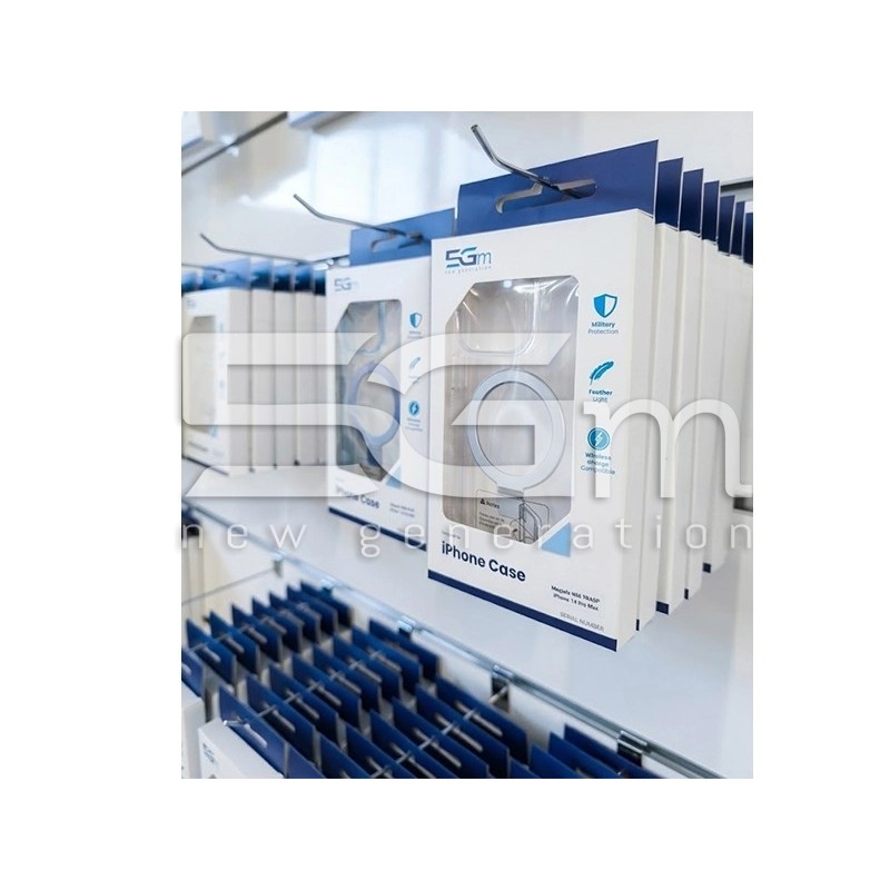 Wand-Präsentationsständer für Geschäfte mit Haken & integriertem LED - 5Gm