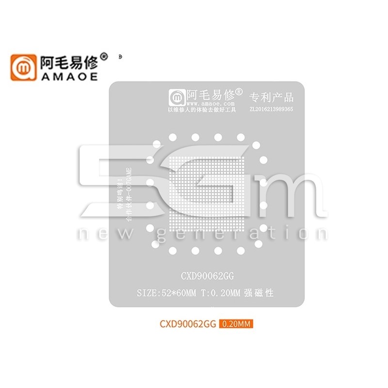 Amaoe 0.20MM CXD90062GG BGA Stencil PS5 | Store Online 5G-M