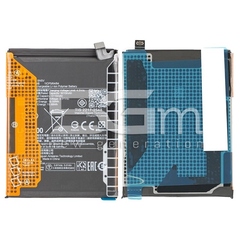 Akku BN5V 5110mAh Xiaomi Redmi Note 14 Pro 5G - Poco X7 5G (Ori) | 5G-M Shop