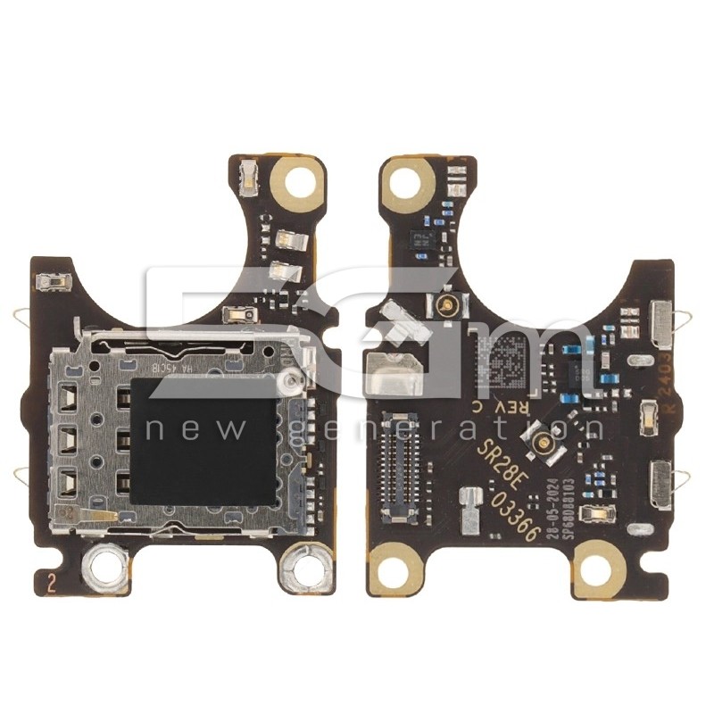 Sim Card Reader + Board Moto Edge 40 Neo
