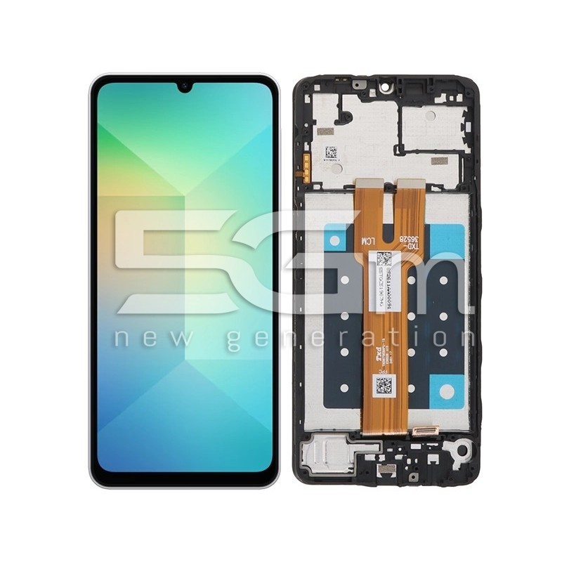 Display Touch + Frame Nero Samsung SM-A066 A06 5G (IPS) | Store Online 5G-M