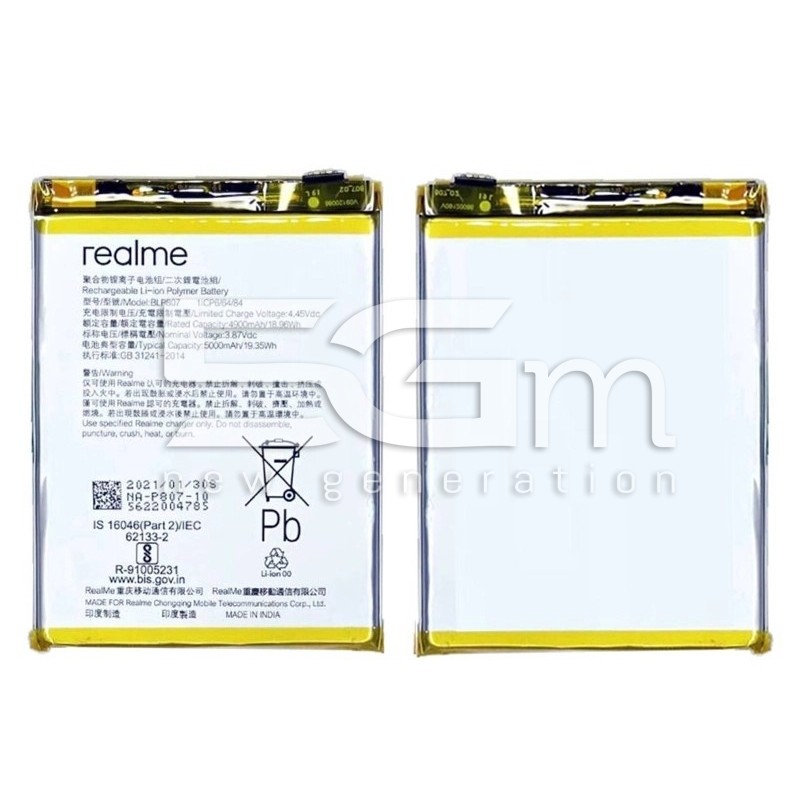 Batteria BLP807 5000mAh Realme 7 5G (PULLED)