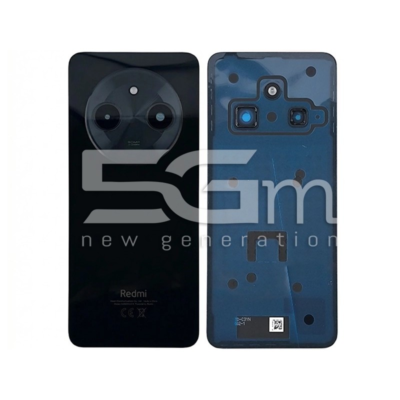 Retro Cover Black Xiaomi Redmi A3 Pro (Ori)