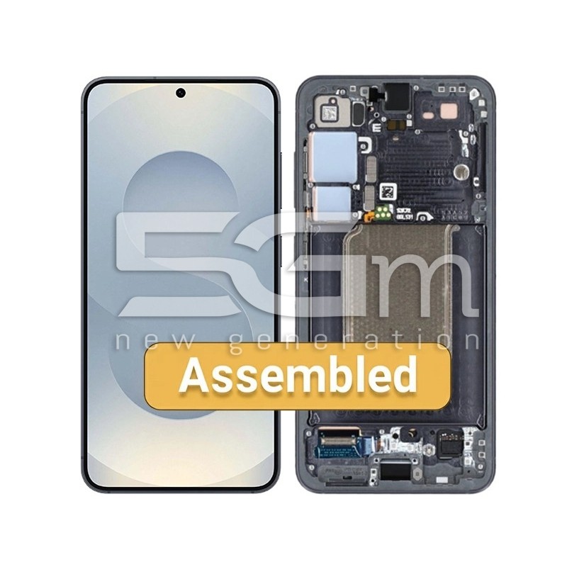 LCD + Frame Blue Black Samsung SM-S931 S25 (Ori)