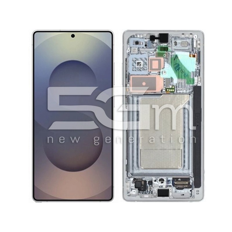 LCD + Frame Titanium Silverblue Samsung SM-S938 S25 Ultra (Ori)