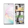 Display LCD + Baterie + Ramă Aura White Samsung SM-N975 Note 10 Plus Ori
