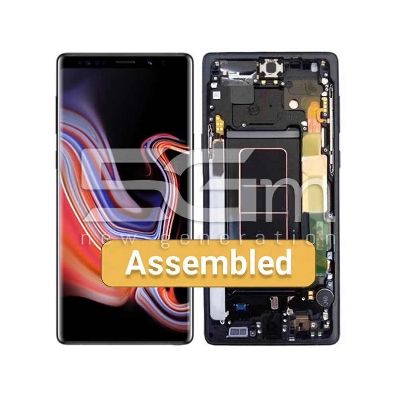 LCD + Frame Nero Samsung SM-N960F Note 9 (Ori)