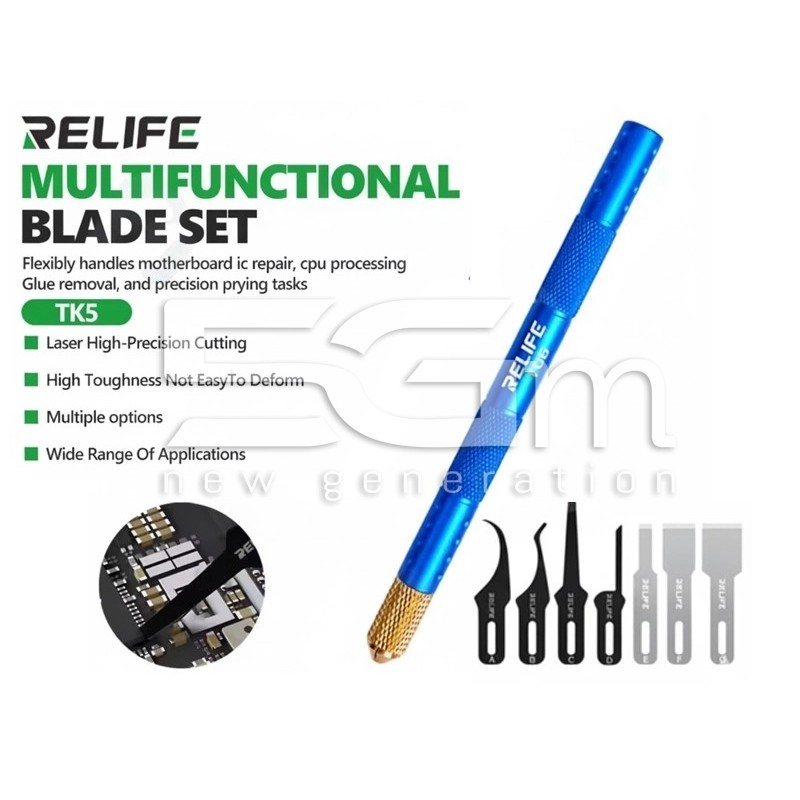 Relife TK5 8 in 1 Set di Lame Multifunzione | Store Online 5G-M