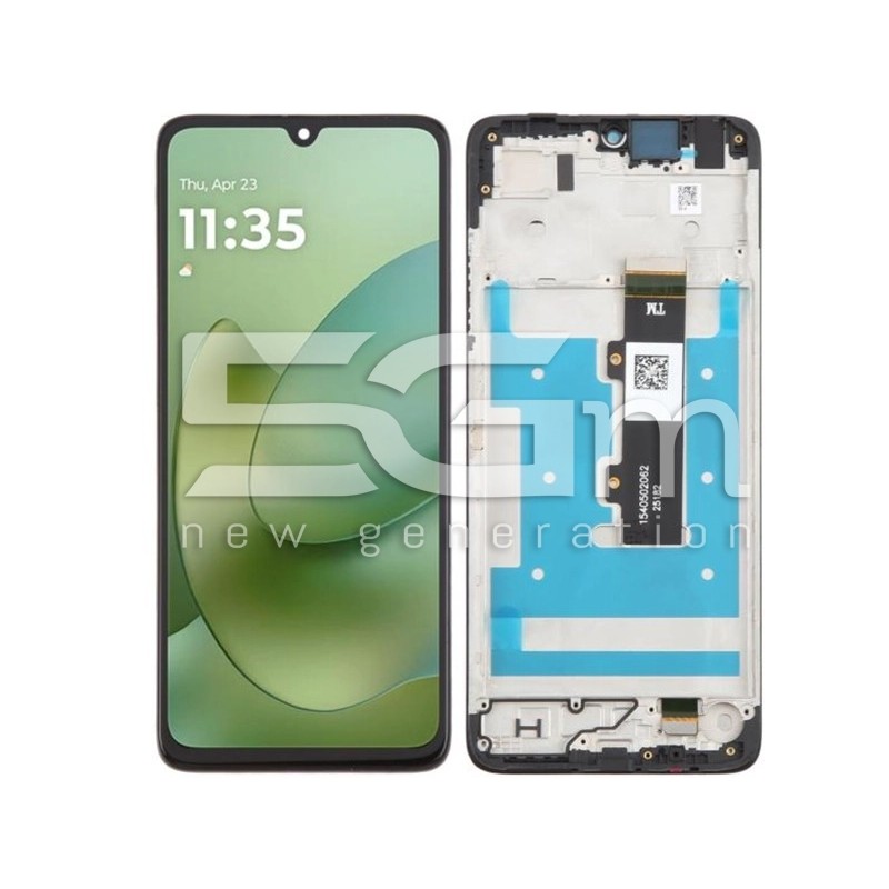 Display Touch + Rahmen Schwarz Moto G06 (IPS) | Online-Shop 5G-M