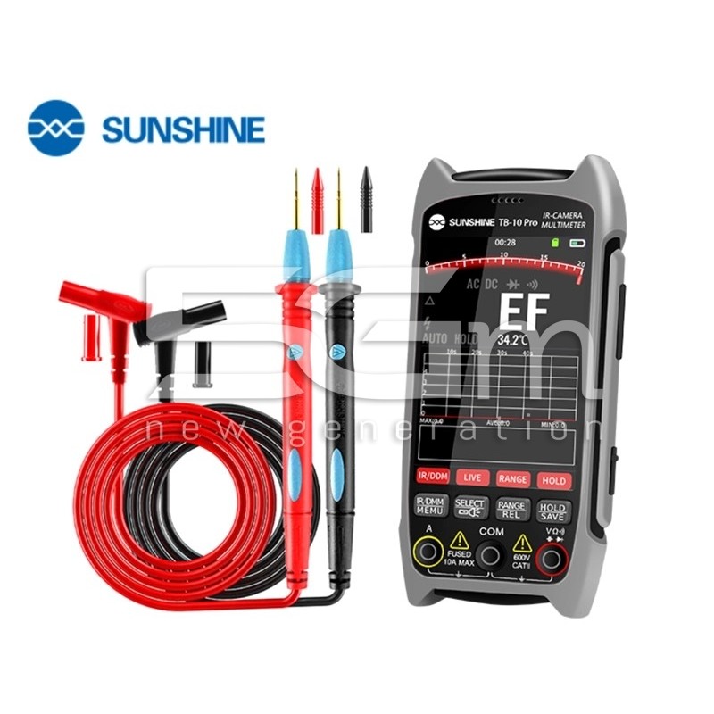 Sunshine TB-10 Pro : Caméra Thermique & Multimètre 2-en-1 | 5G-M