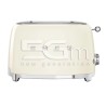 SMEG Toaster TSF01CREU Style Cream