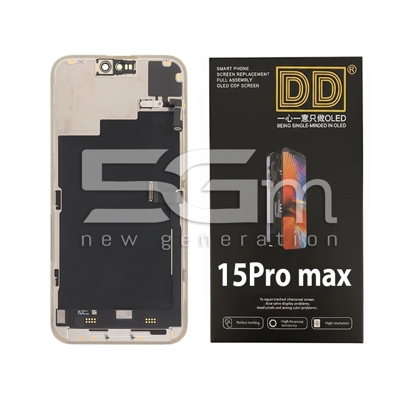 Écran iPhone 15 Pro Max SOFT OLED DD Diagnosticable 120Hz | 5G-M