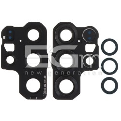 Vetrino Camera Posteriore + Frame Nero Samsung SM-S938 S25 Ultra | Store Online 5G-M