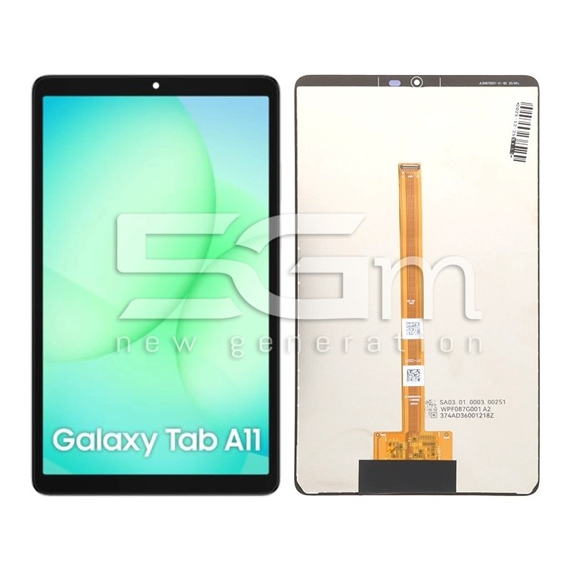 Kijelző Samsung Galaxy Tab A11 SM-X130 Fekete IPS | 5G-M