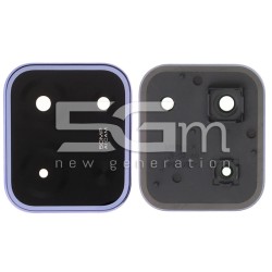 Rear Cameta Lens + Frame Purple Xiaomi Poco C85 4G
