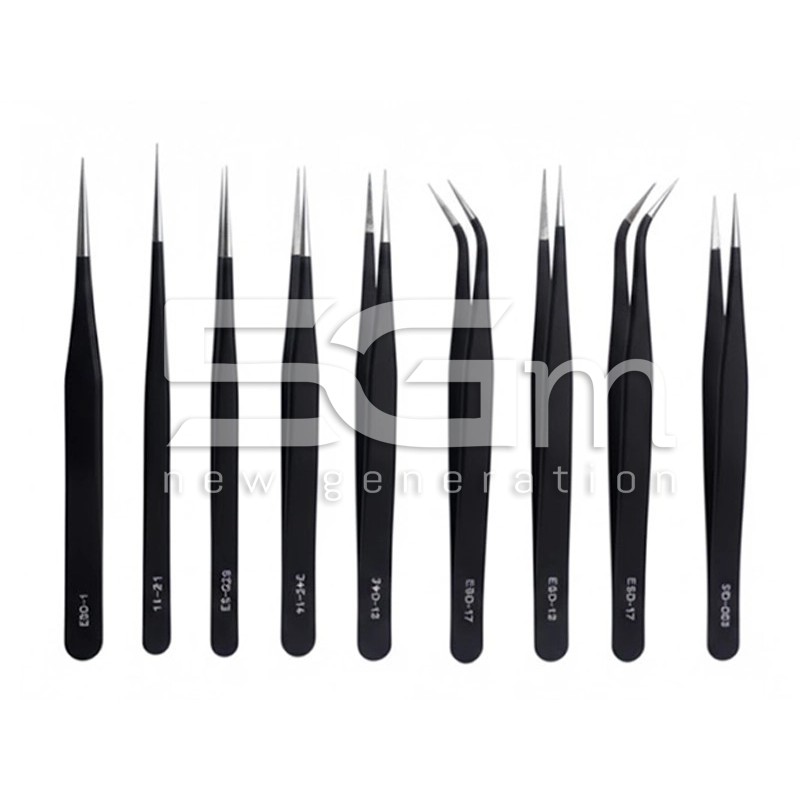 JF-8142 9-in-1 Precision Tweezers Set for Phone Repair | 5G-M