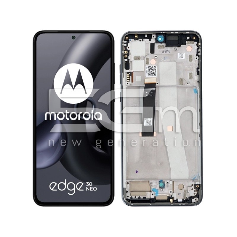 LCD + Frame Motorola Edge 30 NEO XT2245-1 Preto (PULLED) | 5G-M