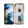 Display Touchscreen + Frame Zwart Xiaomi Poco C85 4G IPS | 5G-M