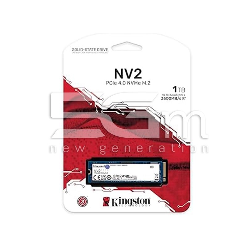 Kingston NV2 1TB PCIe 4.0 NVMe M.2 SSD (Refurbished) | 5G-M