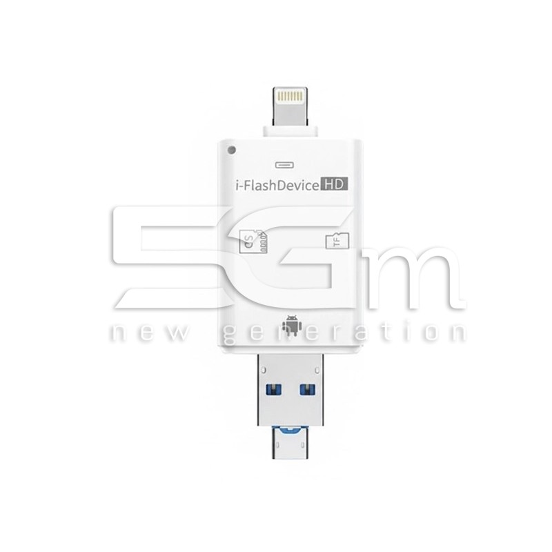 Lettore SD iFlashDrive per iPhone - Android OTG | Store Online 5G-M