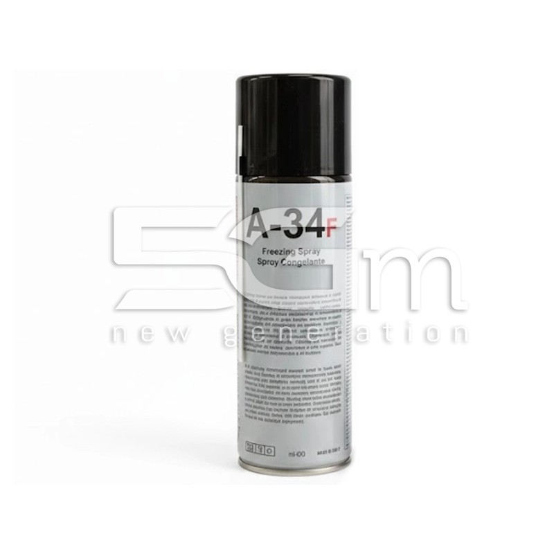 Spray Congelante A-34F 400ml - Localizador de Falhas Térmicas | 5G-M