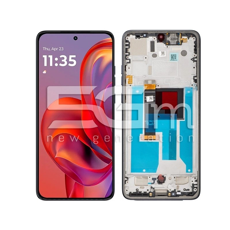 LCD + Rahmen Motorola Moto Edge 60 Neo - Original Service Pack