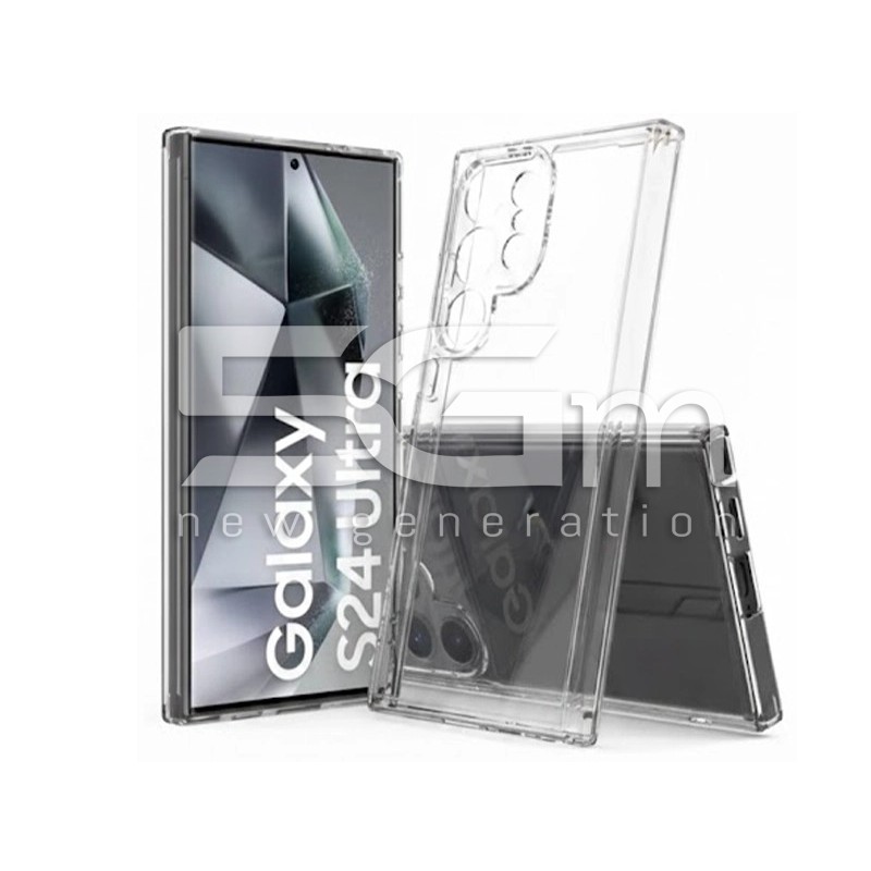 Cover Trasparente Samsung S24 Ultra 5G - Acrilico & TPU Antigraffio