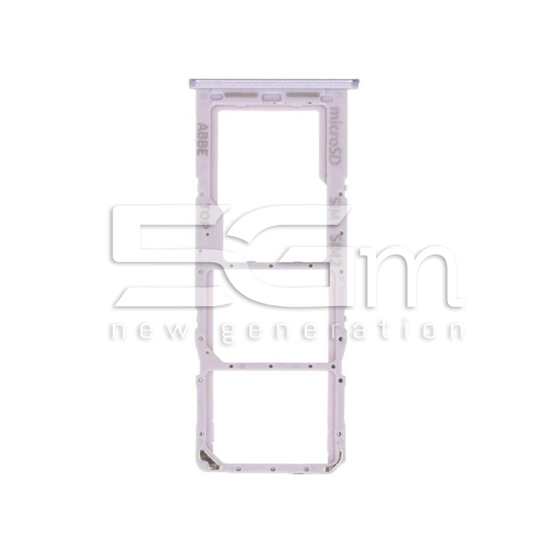 Dual SIM + Micro SD Halter Violett Samsung SM-A225 A22 Ori | 5G-M.com