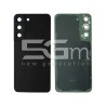 Rückabdeckung Schwarz + Kameraglas Samsung S22 SM-S901 Ohne Logo | 5G-M