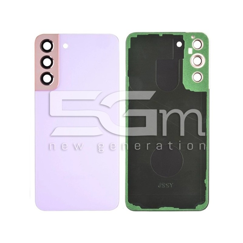 Retro Cover Viola + Vetrino Camera Samsung SM-S901 S22 No Logo | Store Online 5G-M