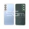 Retro Cover Blu + Vetrino Camera Samsung SM-S901 S22 No Logo | Store Online 5G-M
