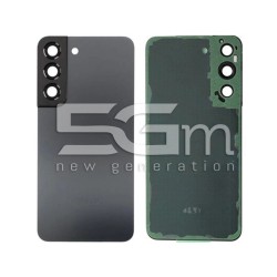 Retro Cover Grigio + Vetrino Camera Samsung SM-S901 S22 No Logo | Store Online 5G-M