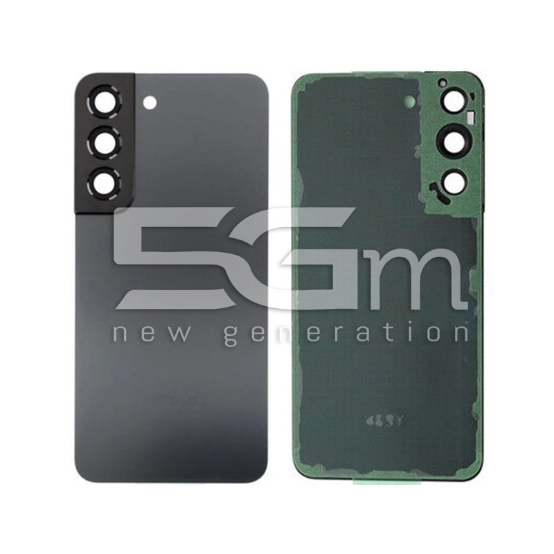 Retro Cover Grigio + Vetrino Camera Samsung SM-S901 S22 No Logo | Store Online 5G-M