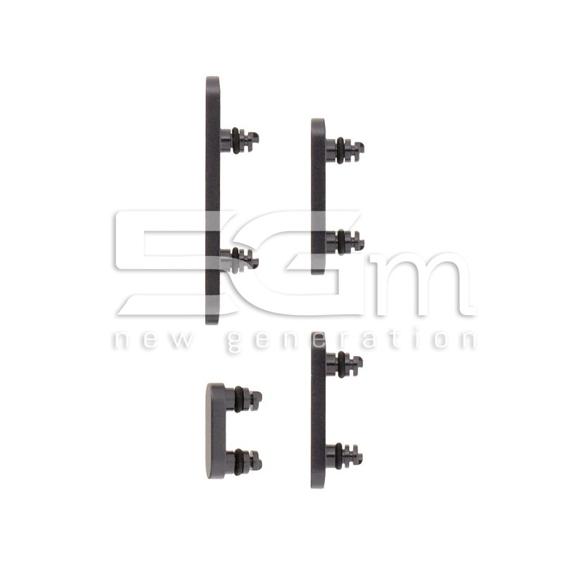 Set Tasti Esterni iPhone 17 - Nero (Power & Volume)