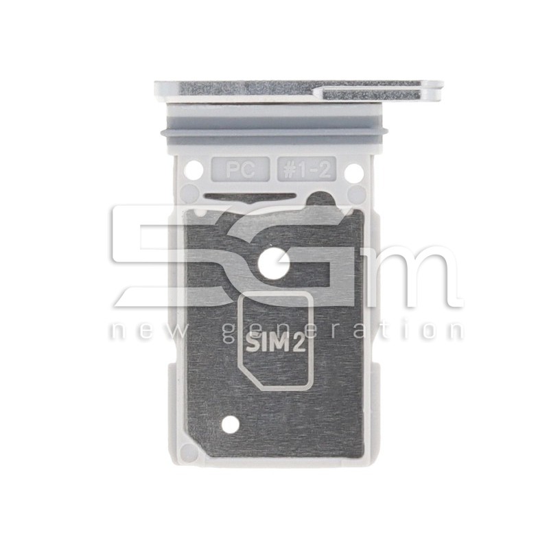 White Dual SIM Tray for Samsung S25 Ultra (SM-S938) | High-Quality Part