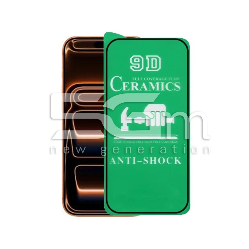 9D Keramikfolie iPhone 17 Pro Max | Full Glue Displayschutz