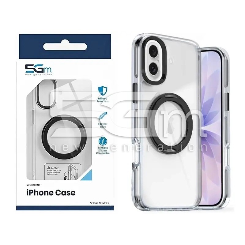 Dünne Hülle N56 MagSafe + 360° Ring iPhone 17 | 5G-M Online Shop