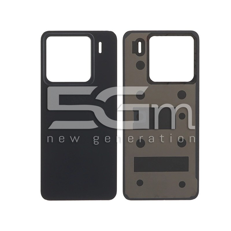 Retro Cover Nero Xiaomi 15 (No Logo) - Vetro Posteriore | 5G-M