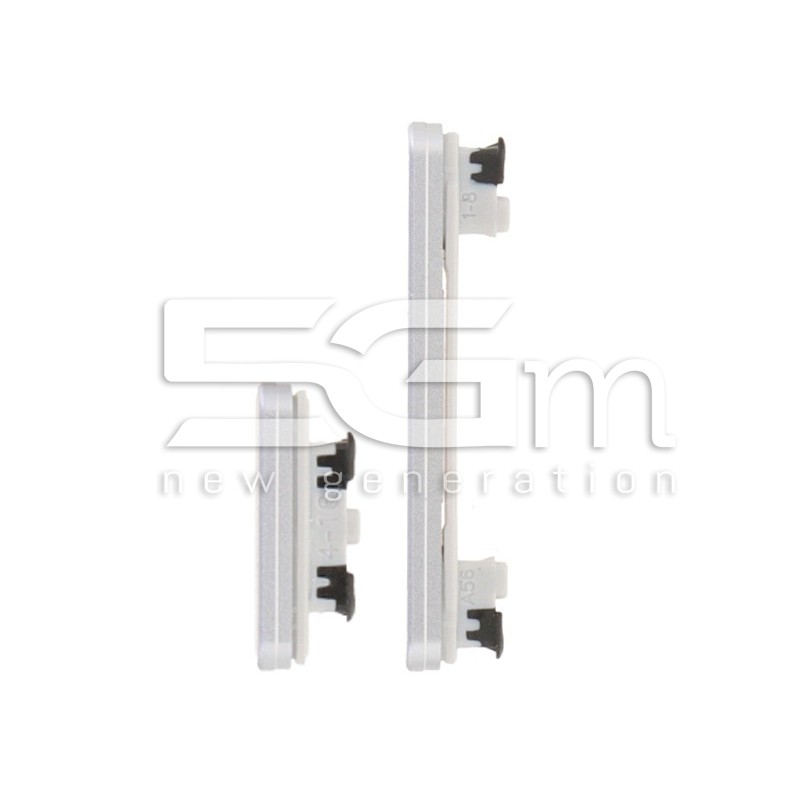 Botões Externos Lightgray Samsung A56 5G SM-A566 | 5G-M