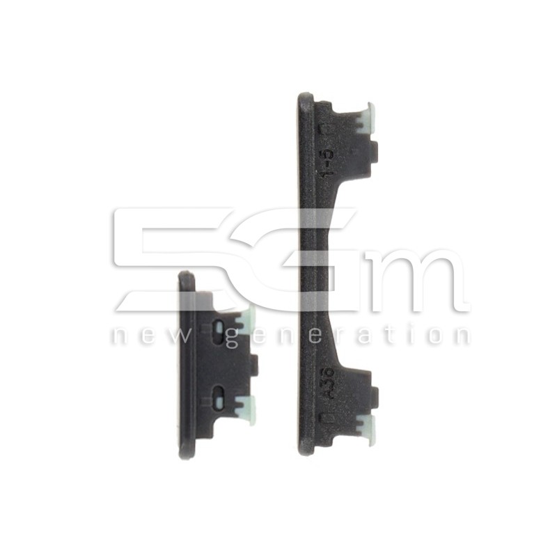 Boutons Externes Noirs Samsung A36 5G SM-A366 - Alimentation/Volume | 5G-M