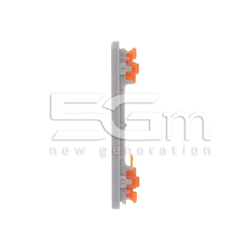 Hangerő Gomb Szürke Samsung A17 4G / A17 5G SM-A175 | 5G-M