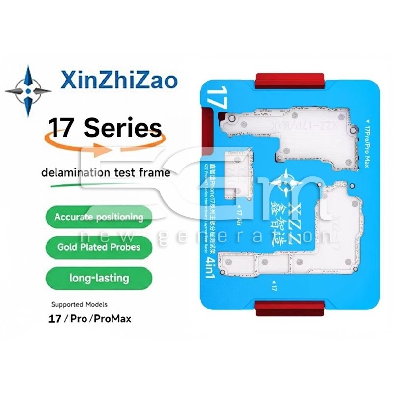 XINZHIZAO iSocket Tester Placa Mãe iPhone 17 Pro / Pro Max / Air | 5G-M
