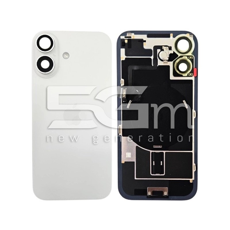 Capac Spate Alb iPhone 17 (Ori) | Piesa de Schimb Originala 5G-M