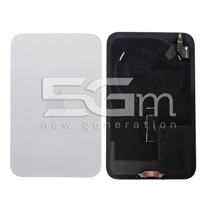 Retro Cover Silver iPhone 17 Pro Max (PULLED) | Ricambio Originale 5G-M