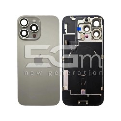 Retro Cover Natural Titanium iPhone 16 Pro Max (PULLED) | Originale 5G-M