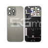 Tampa Traseira Natural Titanium iPhone 16 Pro Max (PULLED) | Original 5G-M