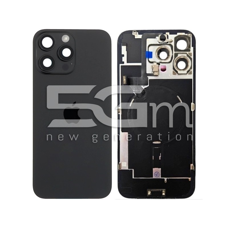 Black Titanium Back Cover iPhone 16 Pro Max (PULLED) | Genuine 5G-M